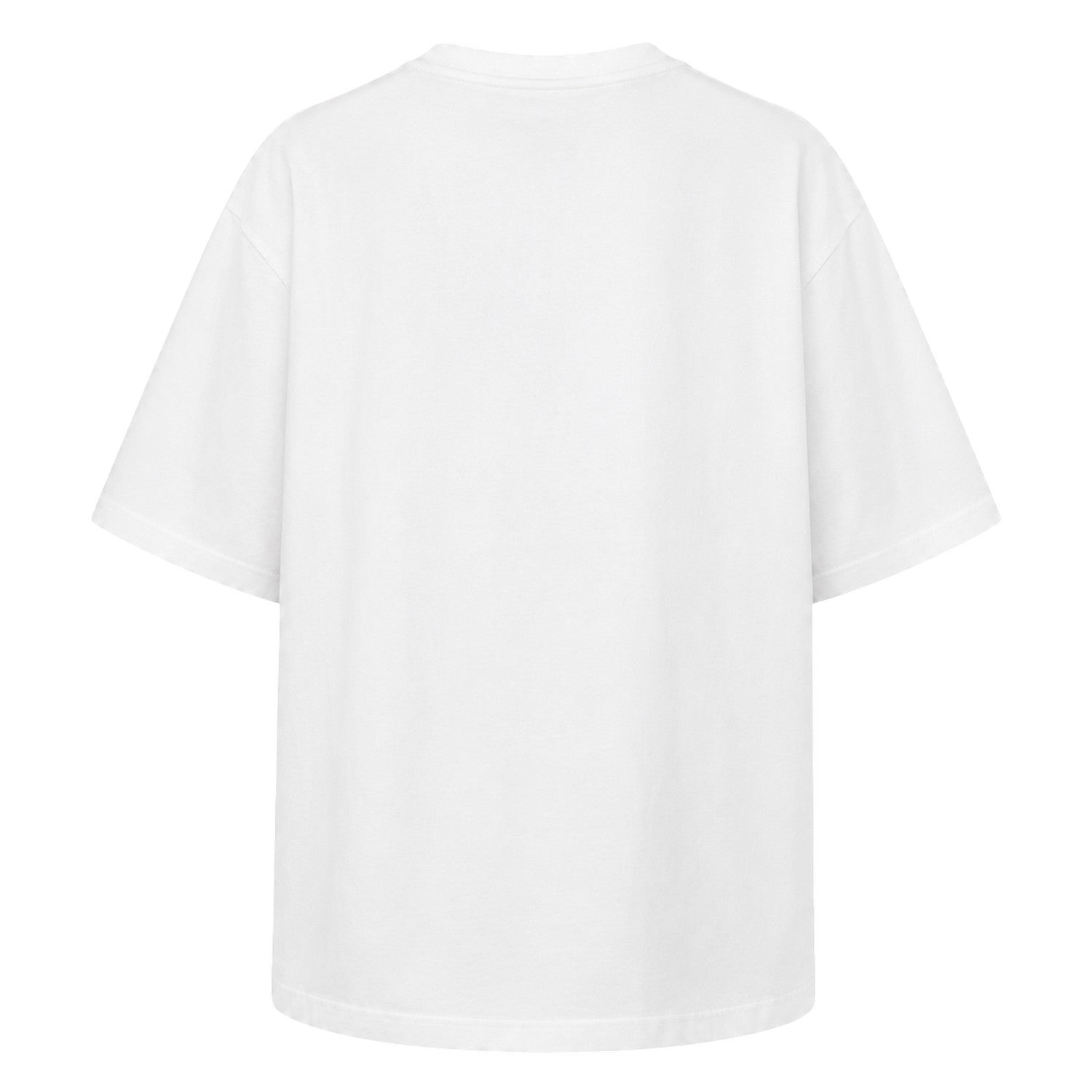 White-Black - Back - Off White Mens Outline Skate T-Shirt