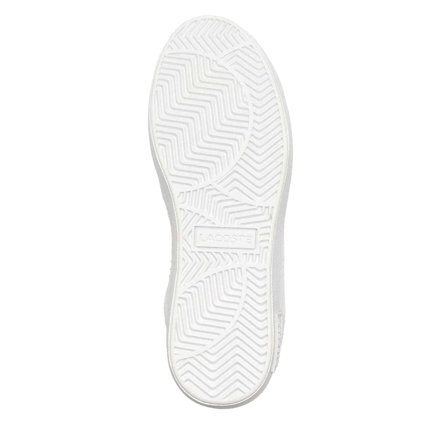 White-Gold - Lifestyle - Lacoste Womens-Ladies Powercourt 2.0 Leather Trainers