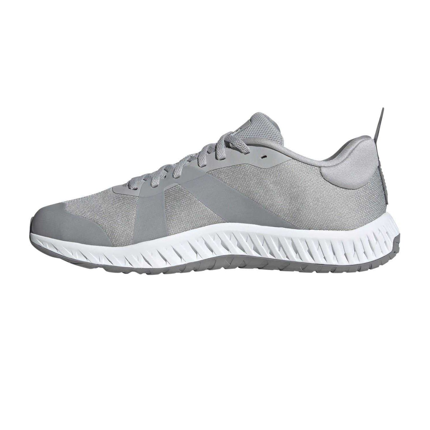Grey-White - Side - Adidas Unisex Adult Nextset XT 3 Stripes Trainers