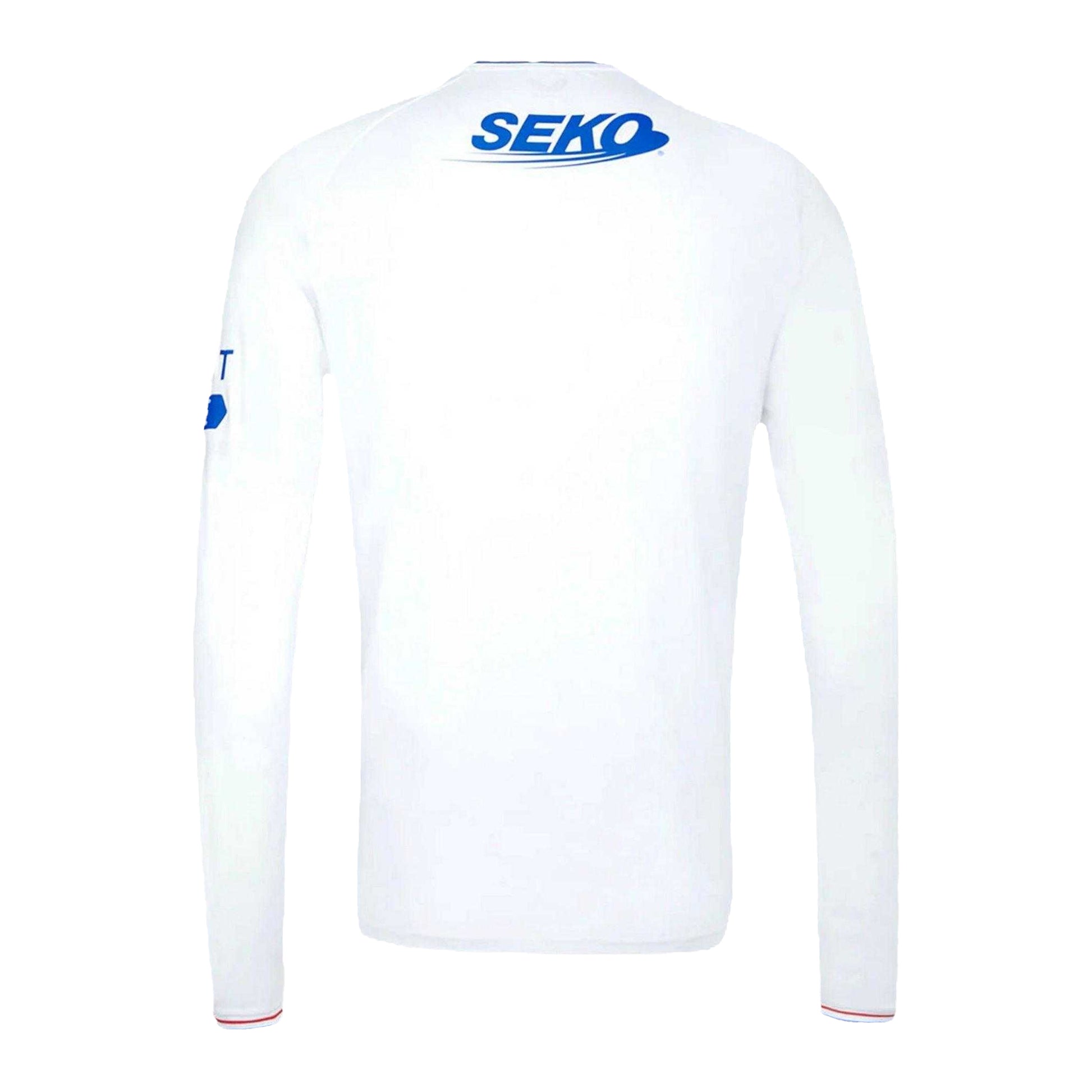 Brilliant White - Back - Castore Mens 2023-2024 Rangers FC Away Jersey