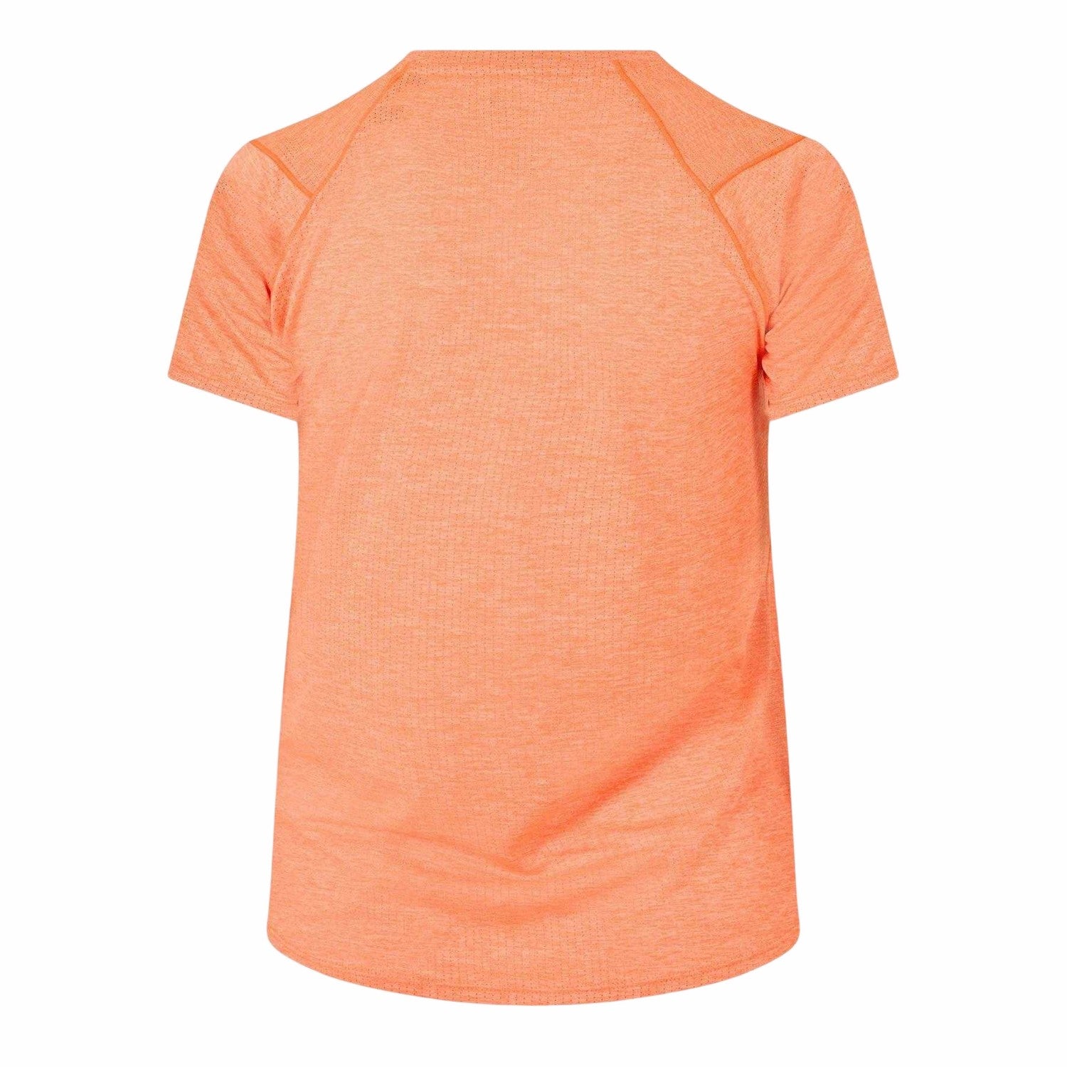 Orange - Back - New Balance Womens-Ladies Logo Short-Sleeved Athletic T-Shirt