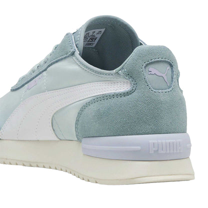 Blue-White - Back - Puma Unisex Adult R78 Wind Leather Trainers