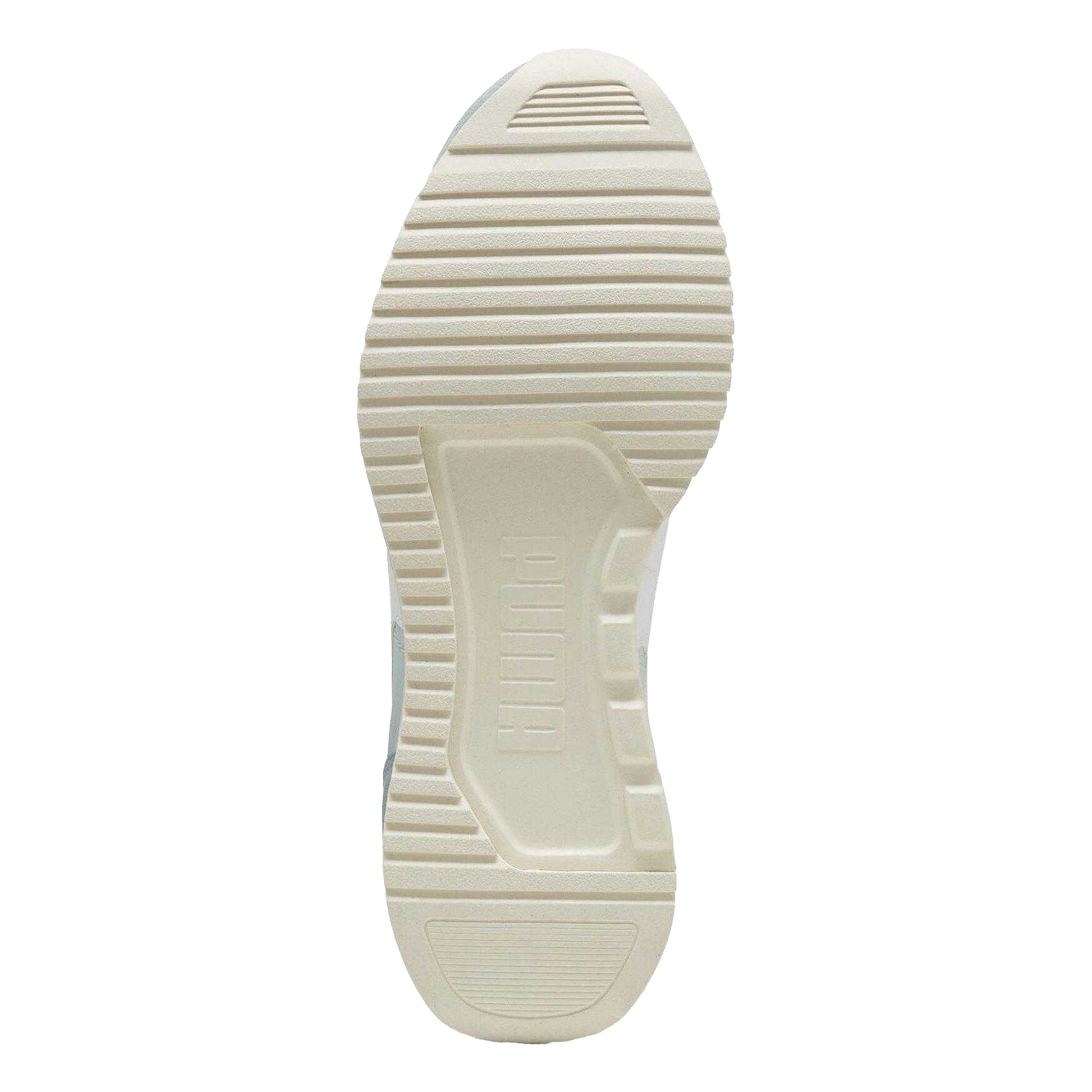 Blue-White - Pack Shot - Puma Unisex Adult R78 Wind Leather Trainers