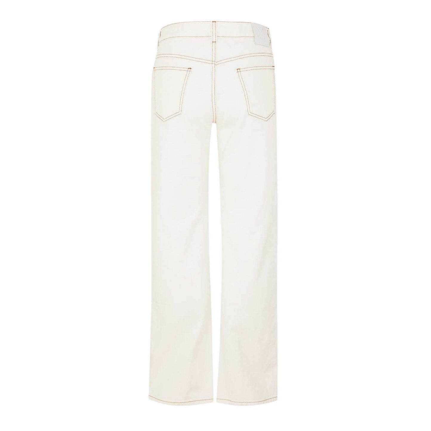 Vintage White - Back - Off White Womens-Ladies 90s Denim Jeans