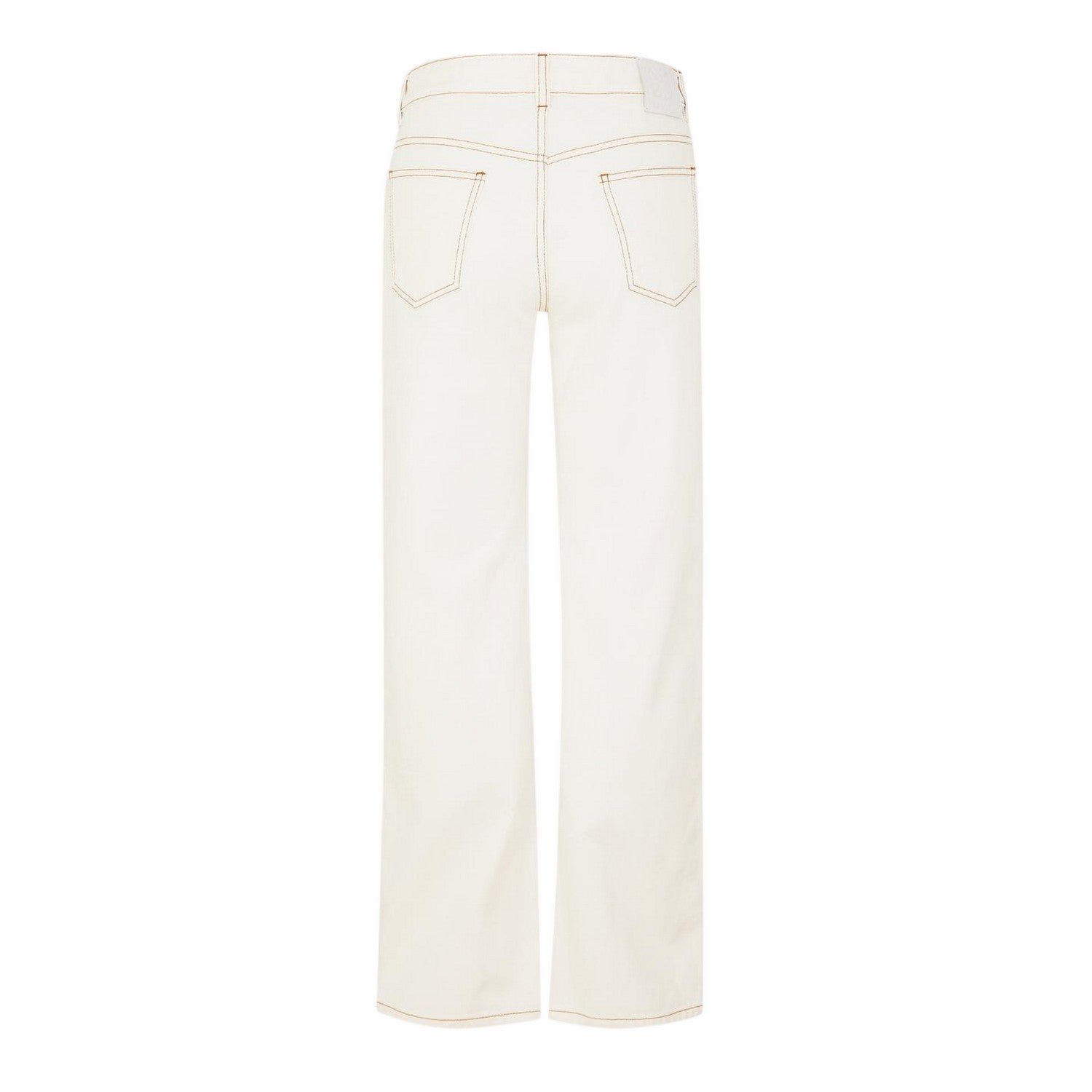 Vintage White - Back - Off White Womens-Ladies 90s Denim Jeans