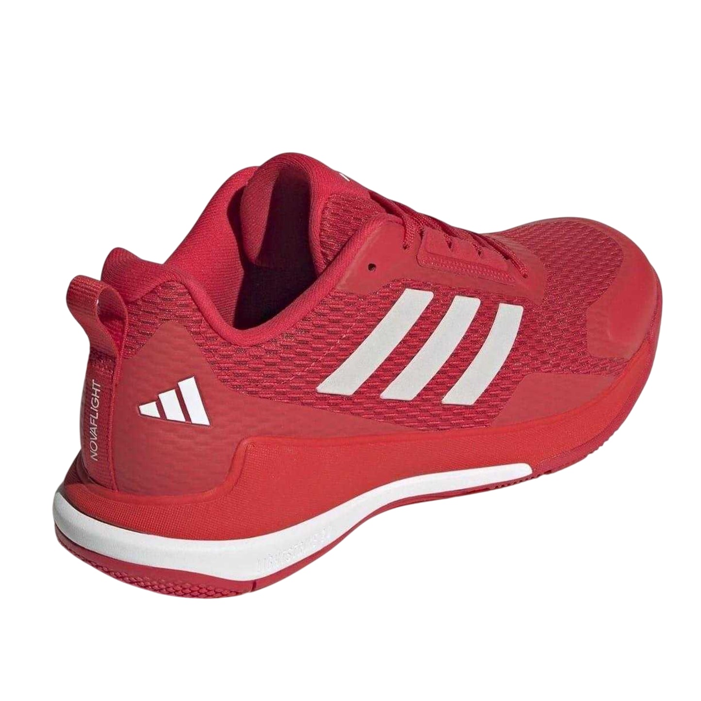 Red-Silver - Back - Adidas Mens Novaflight 2 Trainers