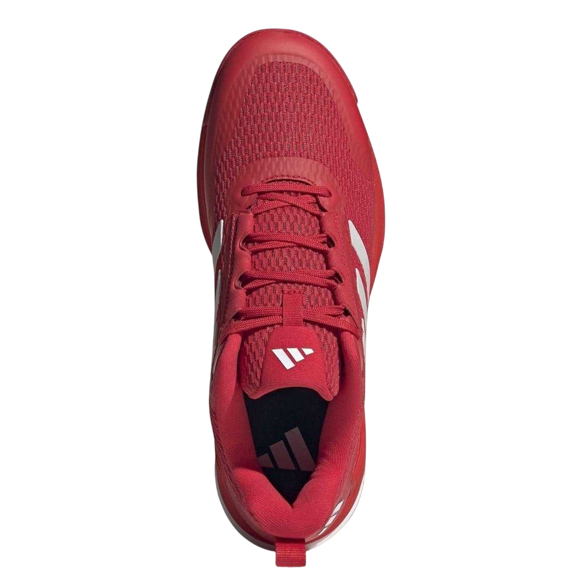 Red-Silver - Pack Shot - Adidas Mens Novaflight 2 Trainers