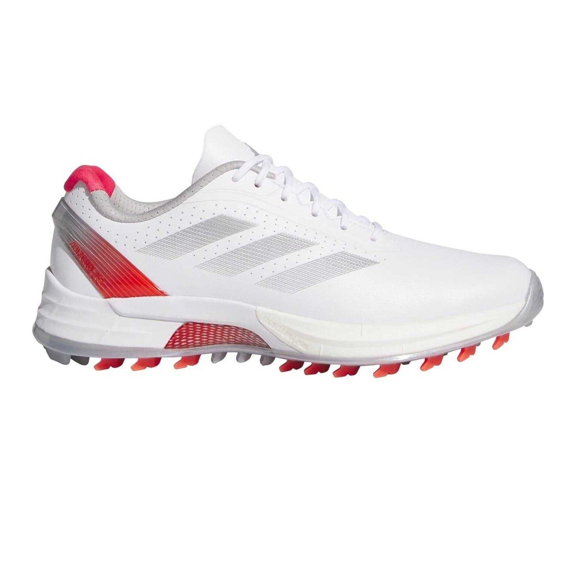 White - Lifestyle - Adidas Womens-Ladies Adizero Spiked Golf Shoes