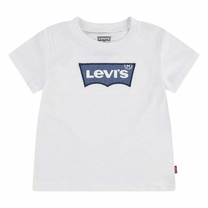 White - Front - Levis Baby First Batwing Logo T-Shirt
