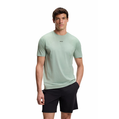 Green - Side - Boss Mens Active T-Shirt