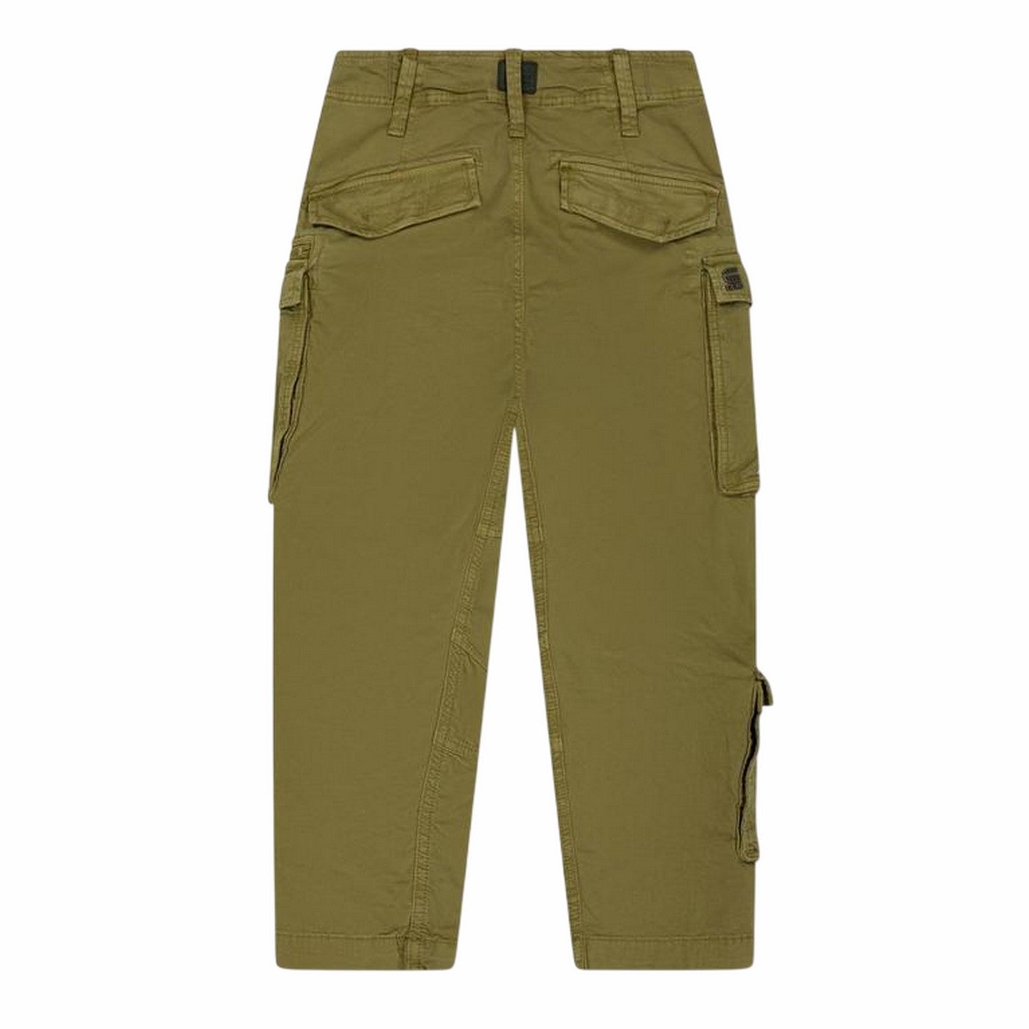 Green - Back - G-Star Childrens-Kids Rovic Denim 3D Cargo Trousers