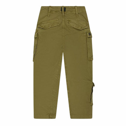 Green - Back - G-Star Childrens-Kids Rovic Denim 3D Cargo Trousers