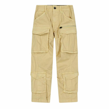 Dark Brick - Front - G-Star Childrens-Kids Rovic Denim 3D Cargo Trousers