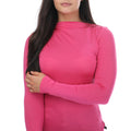 Pink - Side - Ted Baker Womens-Ladies Eloria Twist Neck Fitted Top
