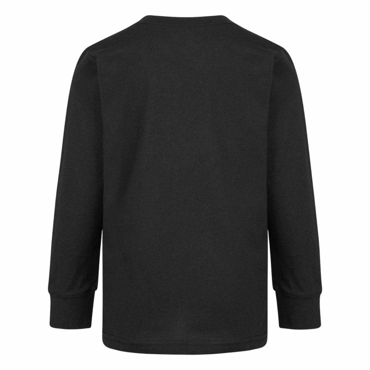 Black - Back - Nike Childrens-Kids Just Do It Swoosh Long-Sleeved T-Shirt