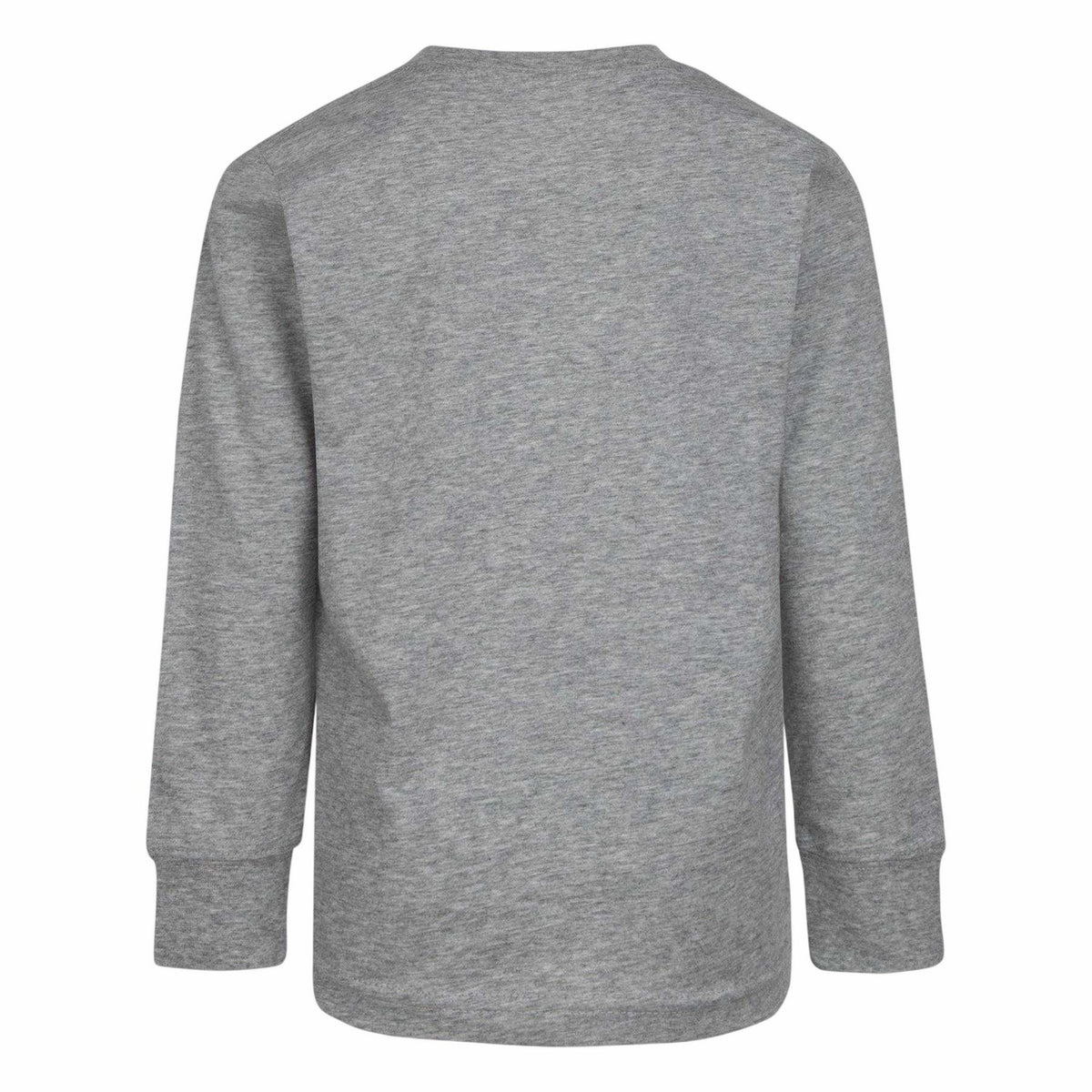 Dark Grey - Back - Nike Childrens-Kids Just Do It Swoosh Long-Sleeved T-Shirt