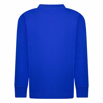 Game Royal - Back - Nike Childrens-Kids Just Do It Swoosh Long-Sleeved T-Shirt