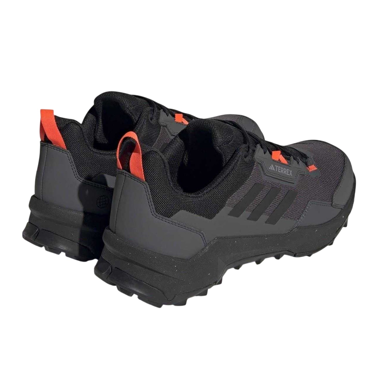 Grey-Solar - Back - Adidas Unisex Adult Terrex AX4 Hiking Shoes