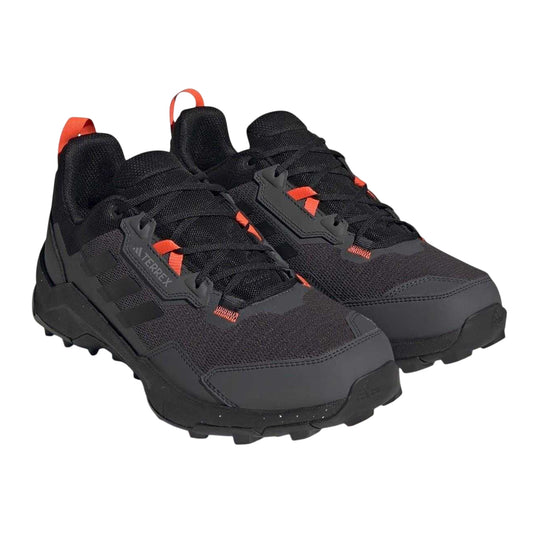 Grey-Solar - Front - Adidas Unisex Adult Terrex AX4 Hiking Shoes