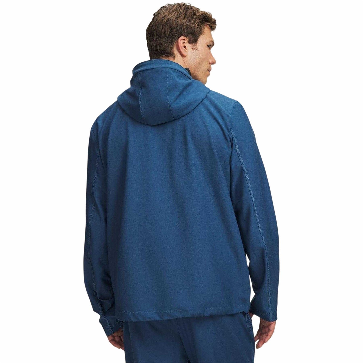 Blue-Black - Back - Under Armour Mens Unstoppable Performance Training Hooded Jacket