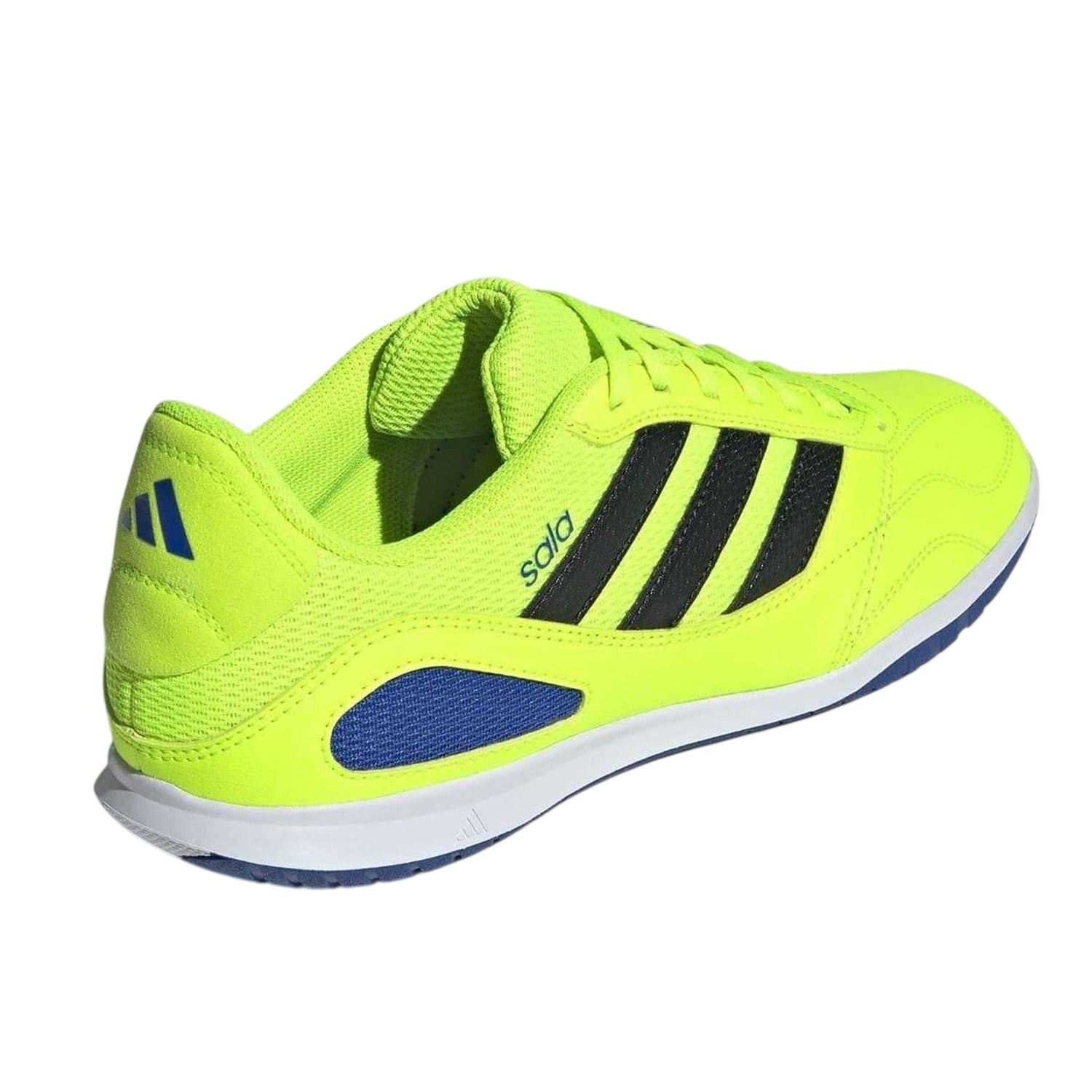 Lemon-White - Back - Adidas Unisex Adult Super Sala Competition III Football Boots