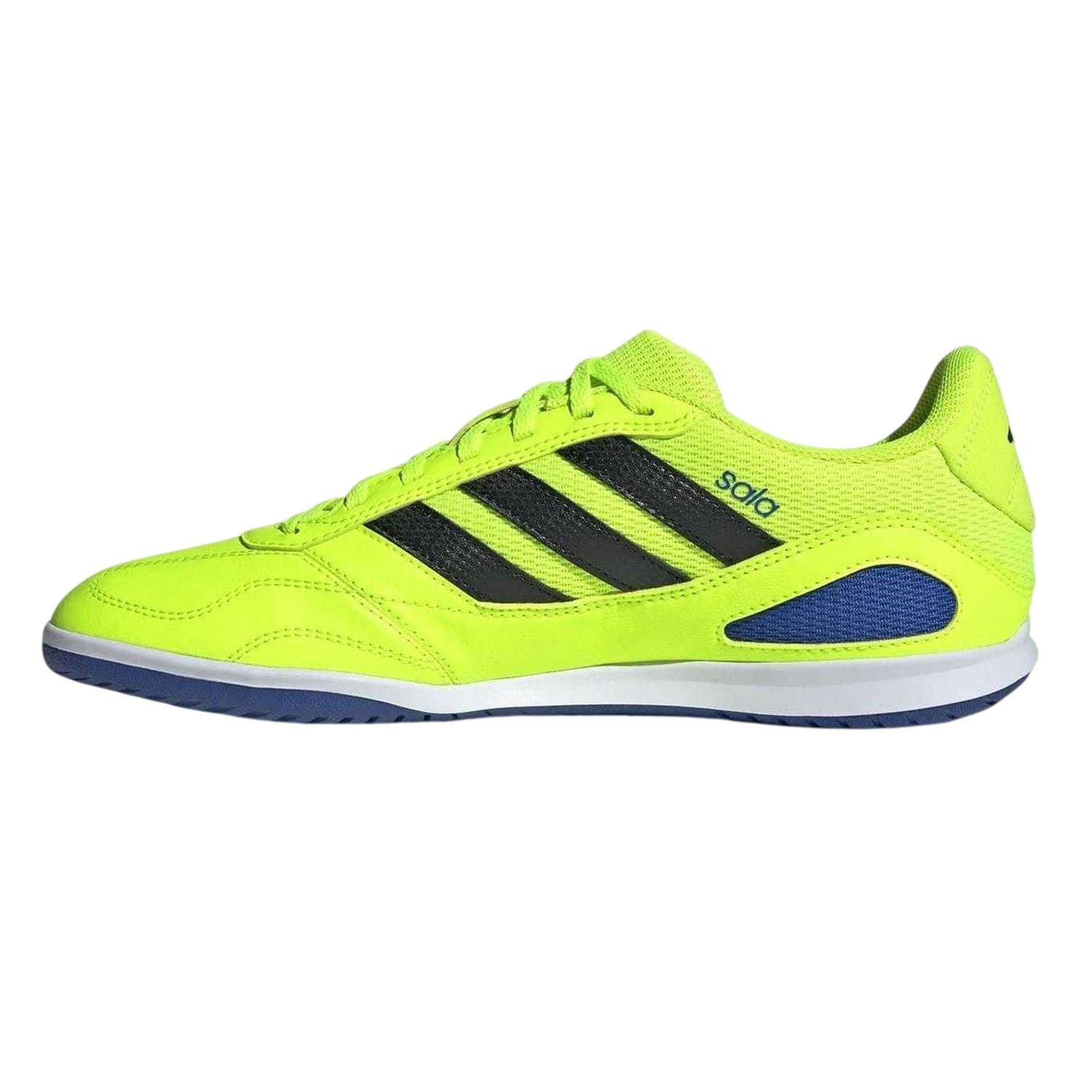 Lemon-White - Side - Adidas Unisex Adult Super Sala Competition III Football Boots