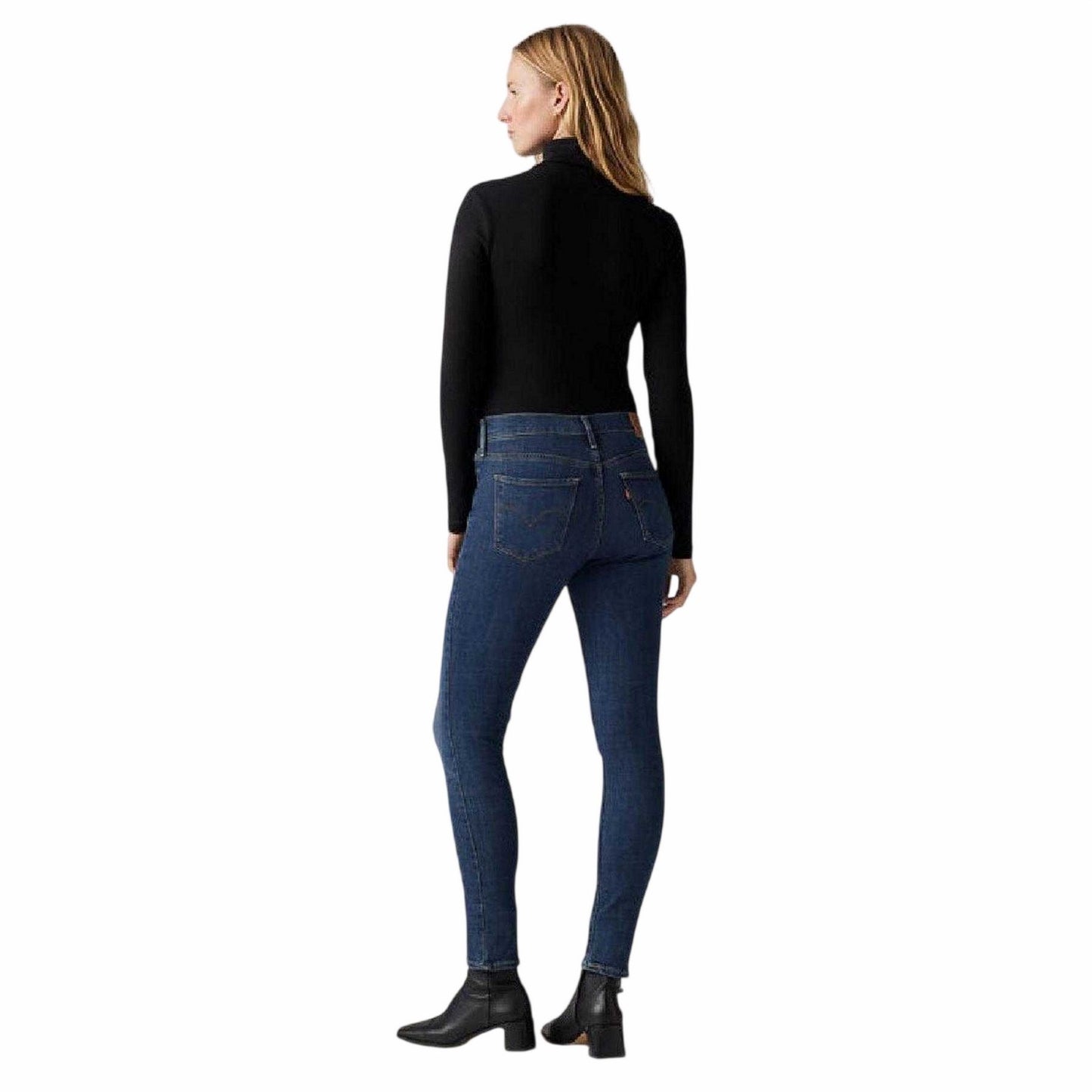 Lapis Blue - Back - Levis Womens-Ladies 311 Shaping Shaping Skinny Jeans