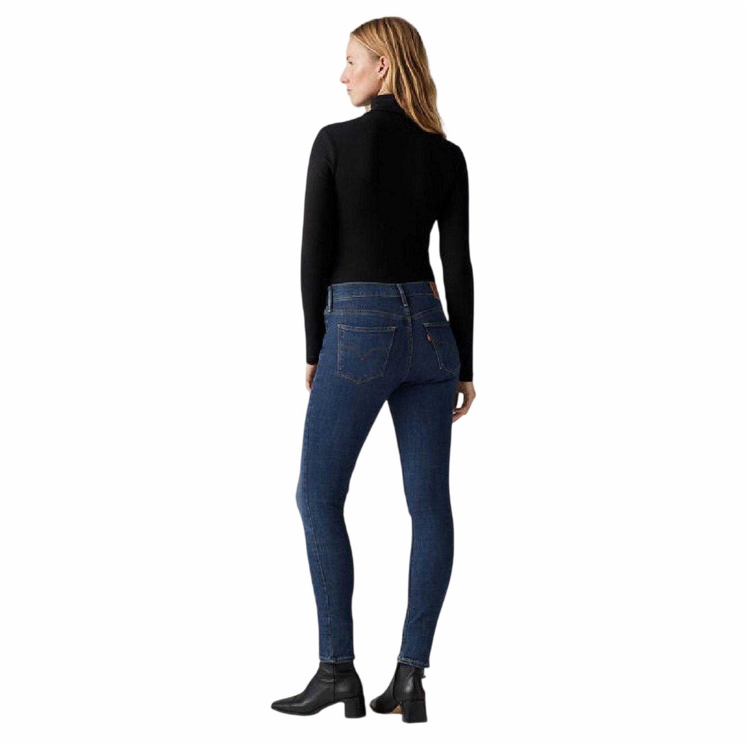Lapis Blue - Back - Levis Womens-Ladies 311 Shaping Shaping Skinny Jeans