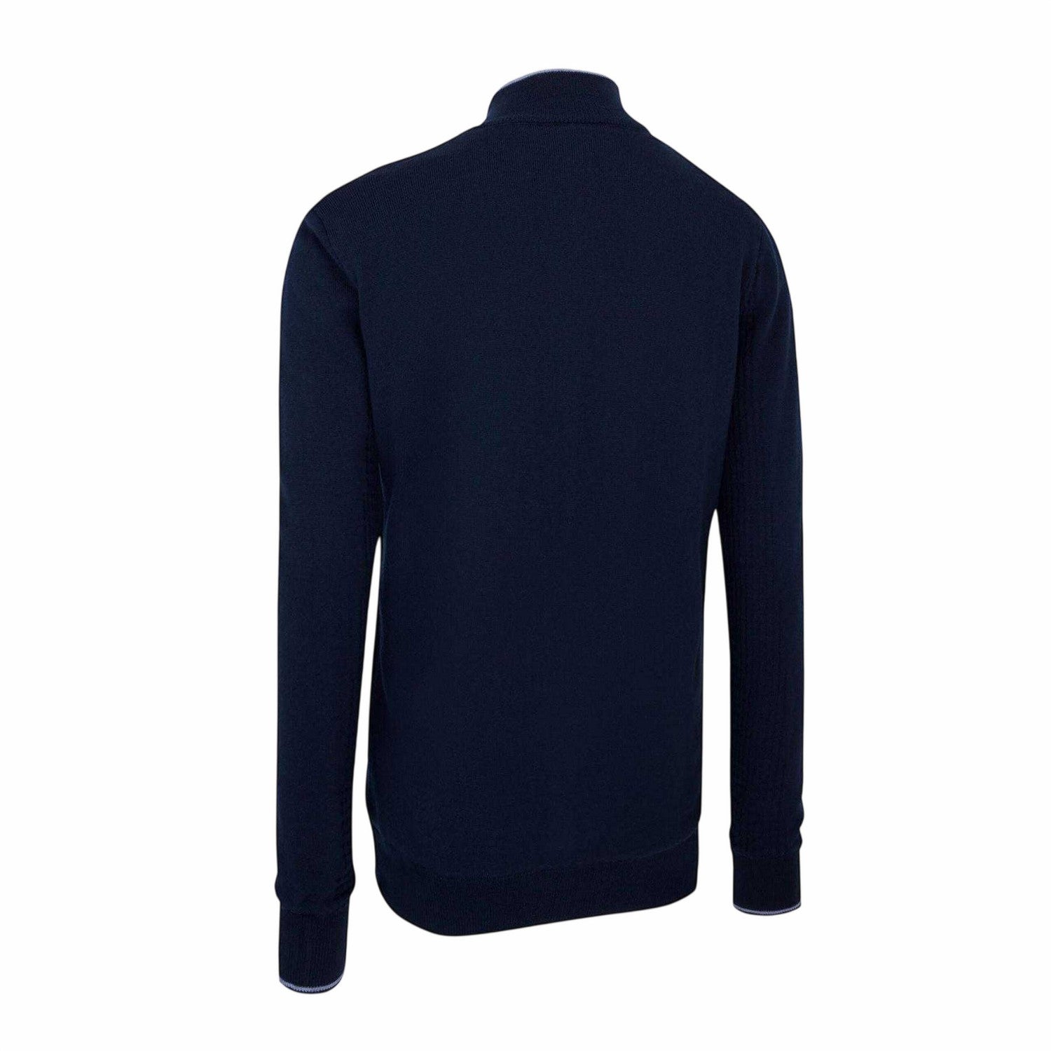 Navy Blue - Back - Callaway Womens-Ladies Wool Mock Neck Regular Sweatshirt