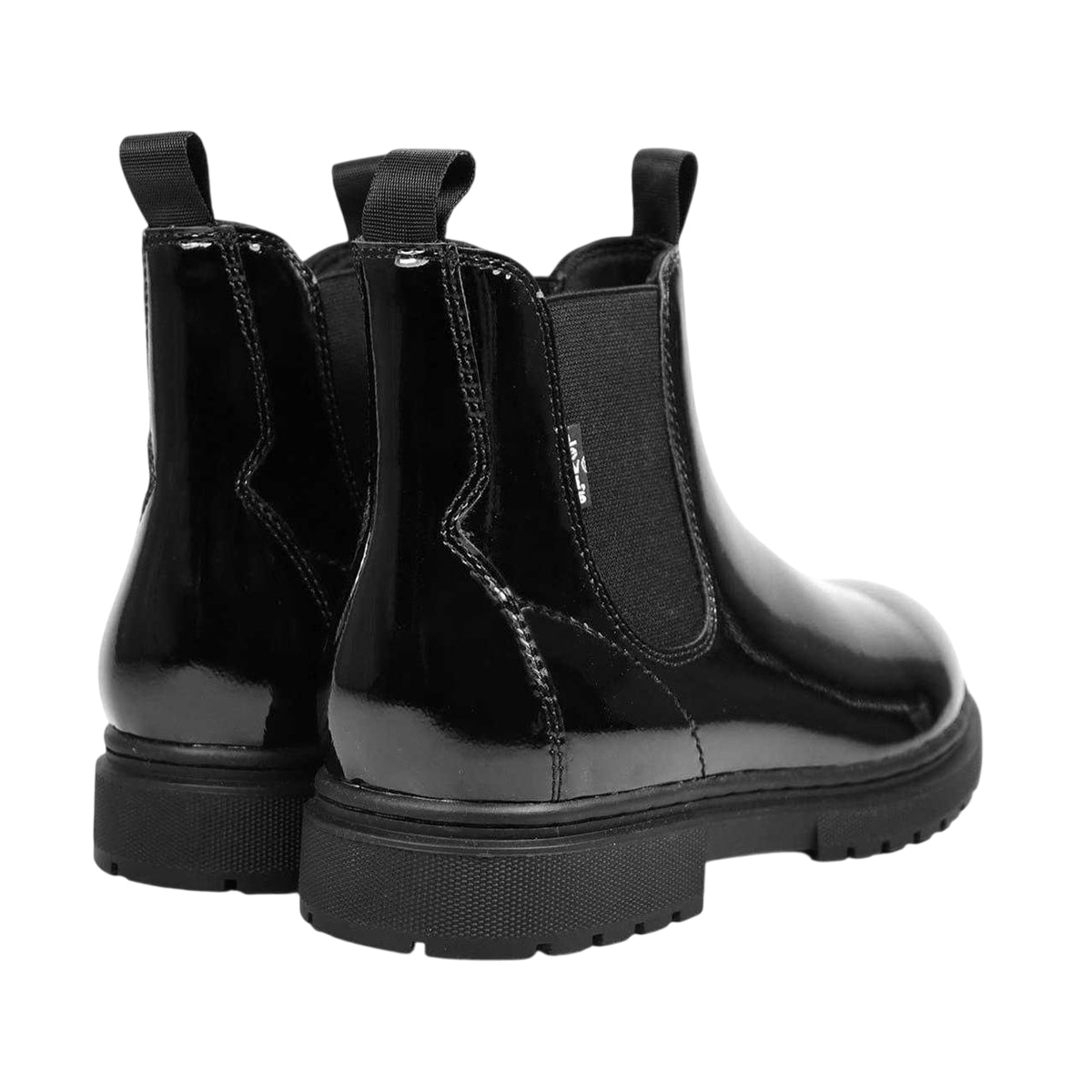 Black - Back - Levis Childrens-Kids Oliver Chelsea Boots
