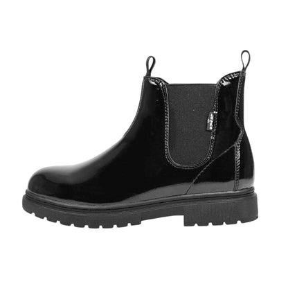Black - Side - Levis Childrens-Kids Oliver Chelsea Boots