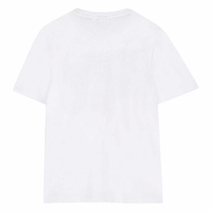 White - Back - Boss Unisex Adult Monogram Jersey T-Shirt