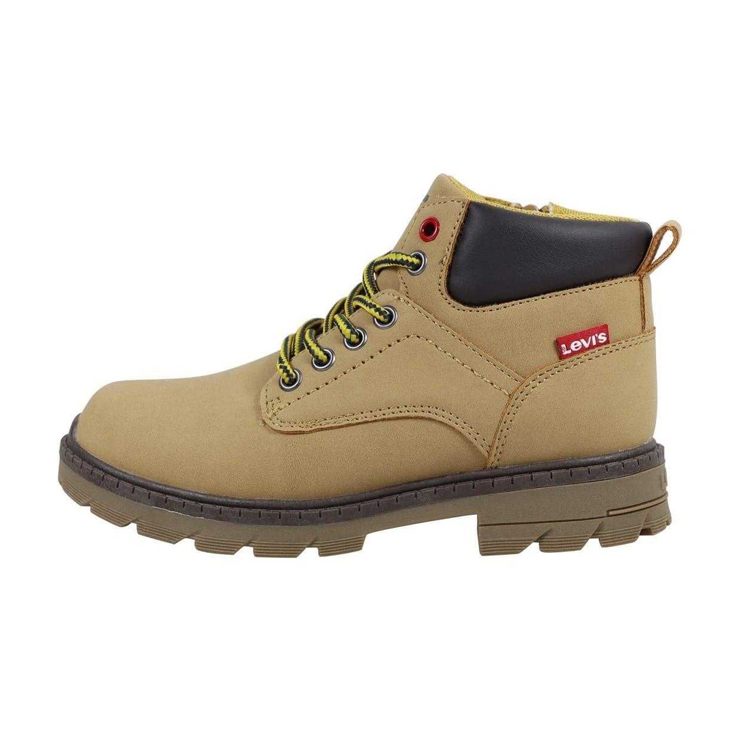 Camel - Side - Levis Childrens-Kids Jax Plus Hiking Boots