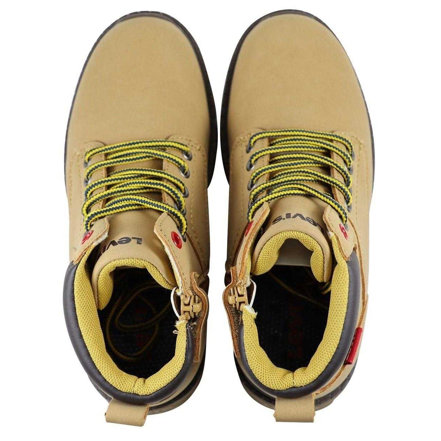 Camel - Pack Shot - Levis Childrens-Kids Jax Plus Hiking Boots