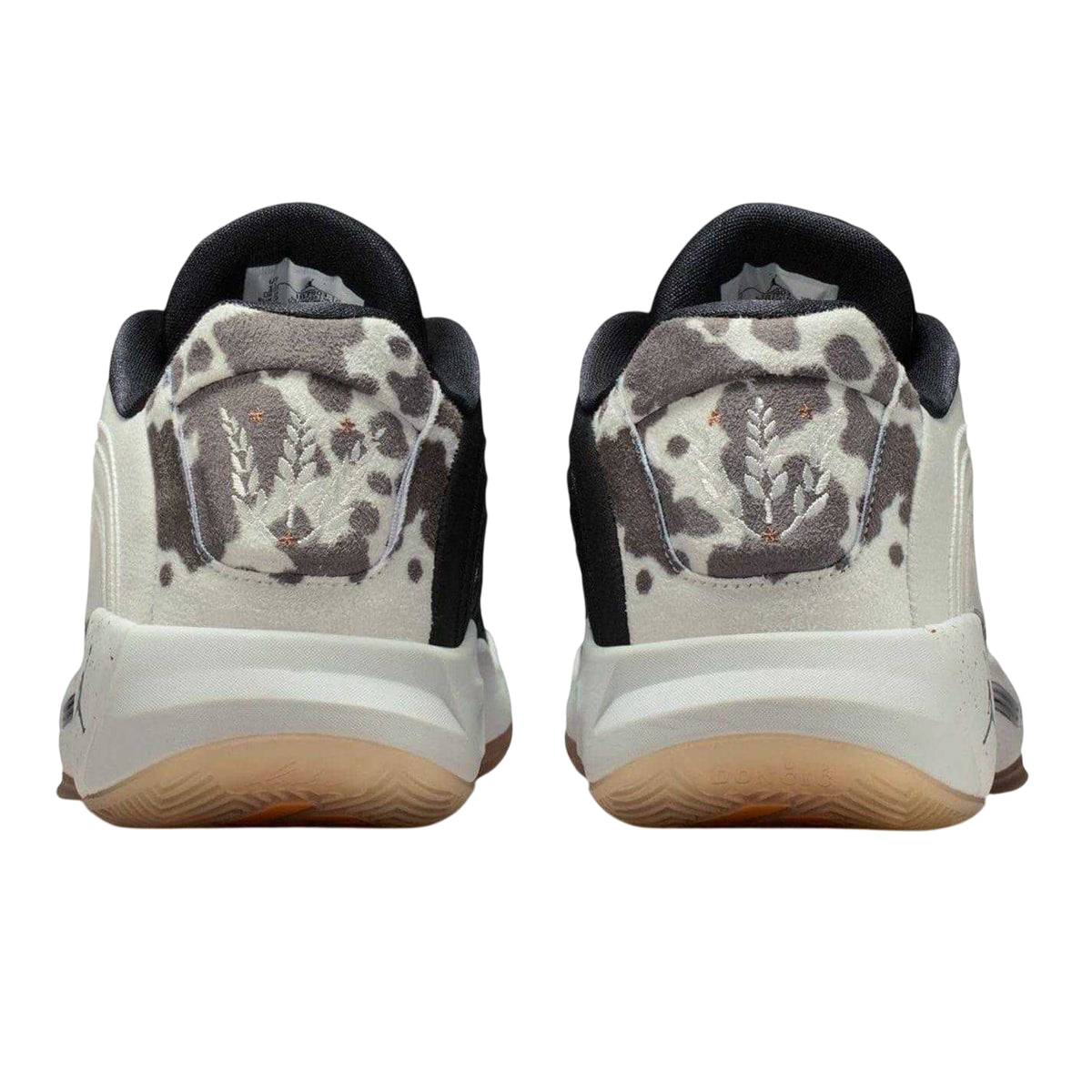 White-Gold - Back - Nike Mens Air Jordan Basketball Shoes