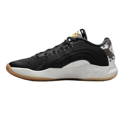 White-Gold - Side - Nike Mens Air Jordan Basketball Shoes