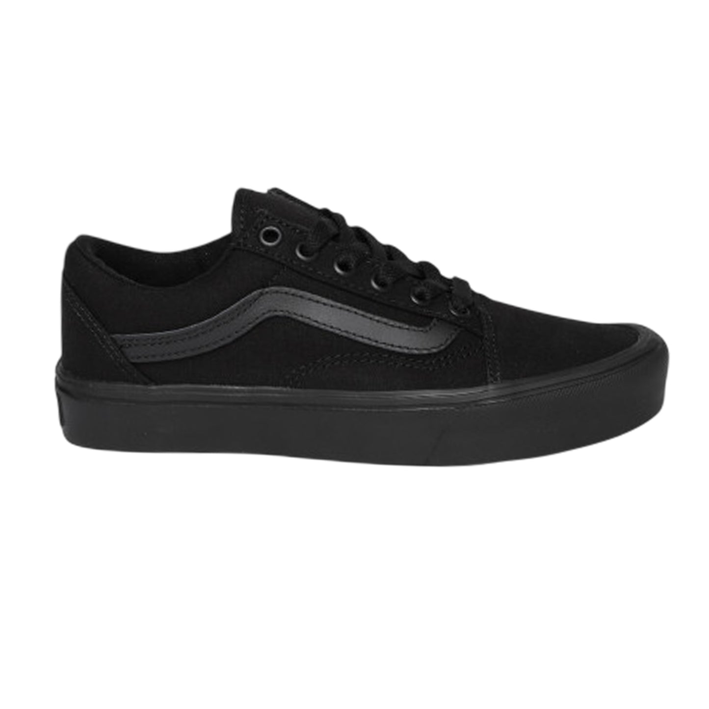 Black - Front - Vans Mens Ryland Side Stripe Canvas Shoes