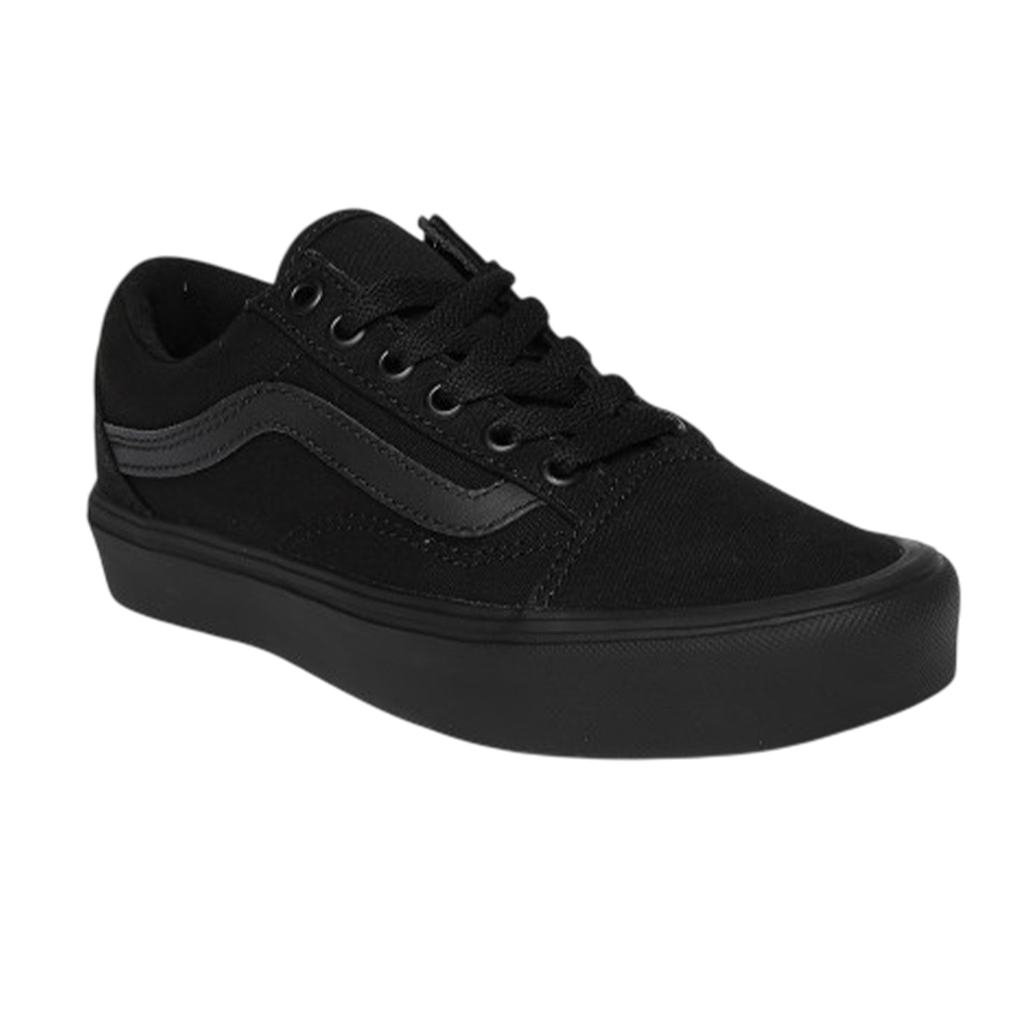 Black - Lifestyle - Vans Mens Ryland Side Stripe Canvas Shoes