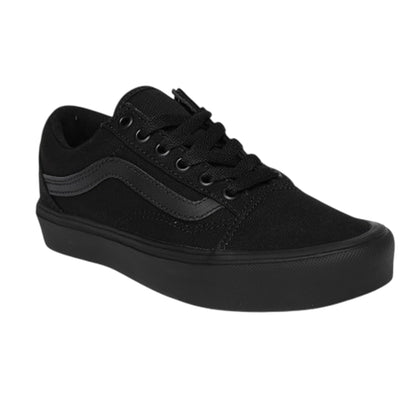 Black - Lifestyle - Vans Mens Ryland Side Stripe Canvas Shoes