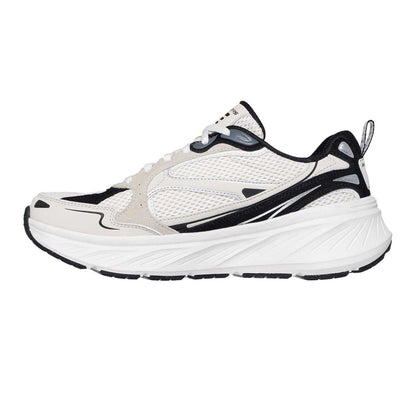 Natural-Black - Back - Skechers Womens-Ladies Edgeride Lace Up Trainers
