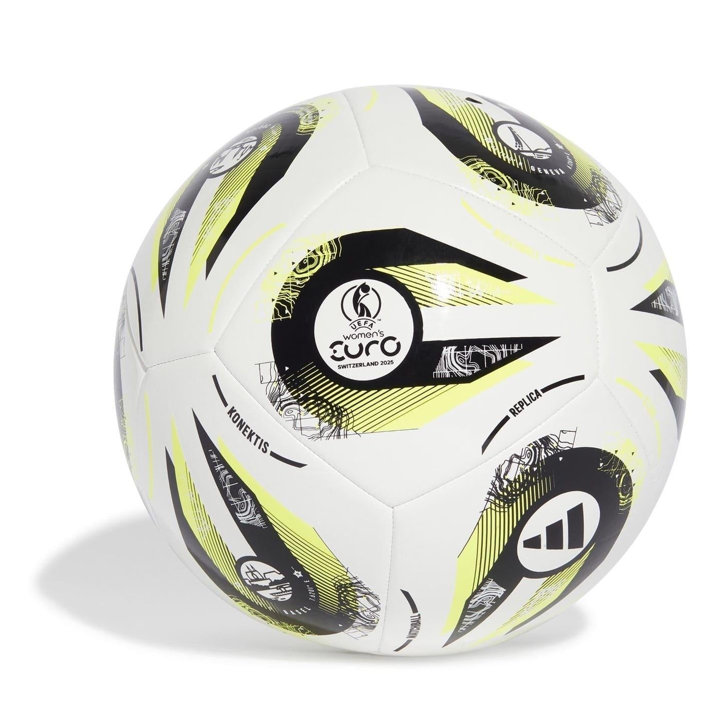 White-Green - Back - Adidas UEFA Champions League Football