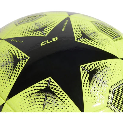 Black-Amber Yellow - Side - Adidas UEFA Champions League Football