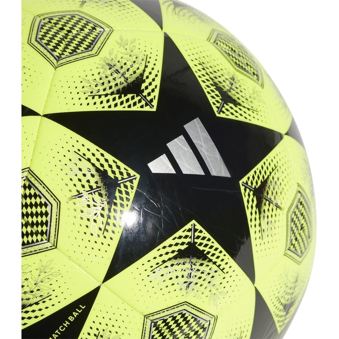 Black-Amber Yellow - Lifestyle - Adidas UEFA Champions League Football