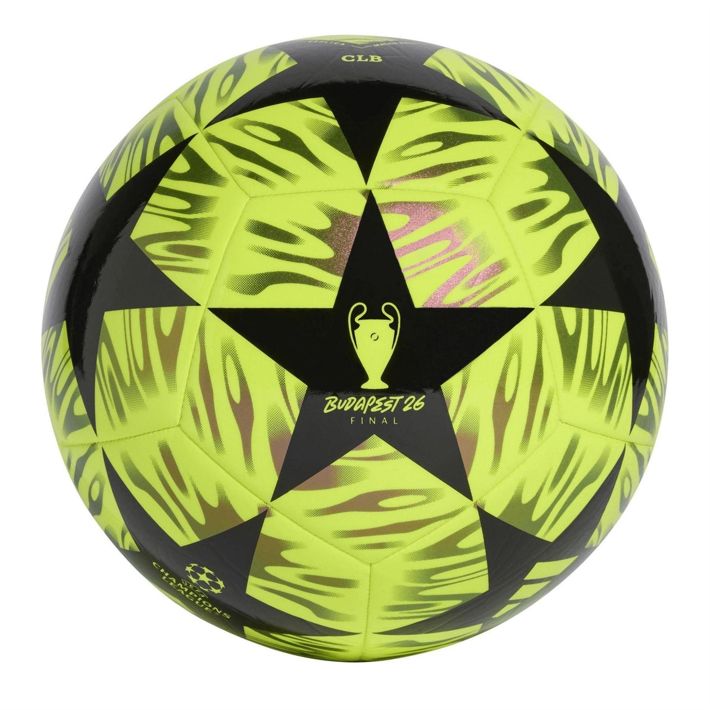 Amber Yellow-Black - Back - Adidas UEFA Champions League Football