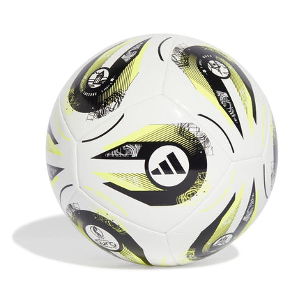 White-Green - Front - Adidas UEFA Champions League Football