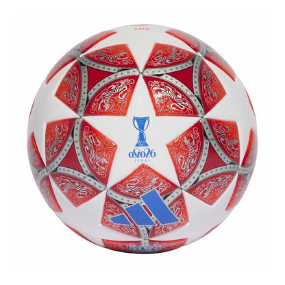 White-Red - Front - Adidas Womens-Ladies UEFA Champions League Football