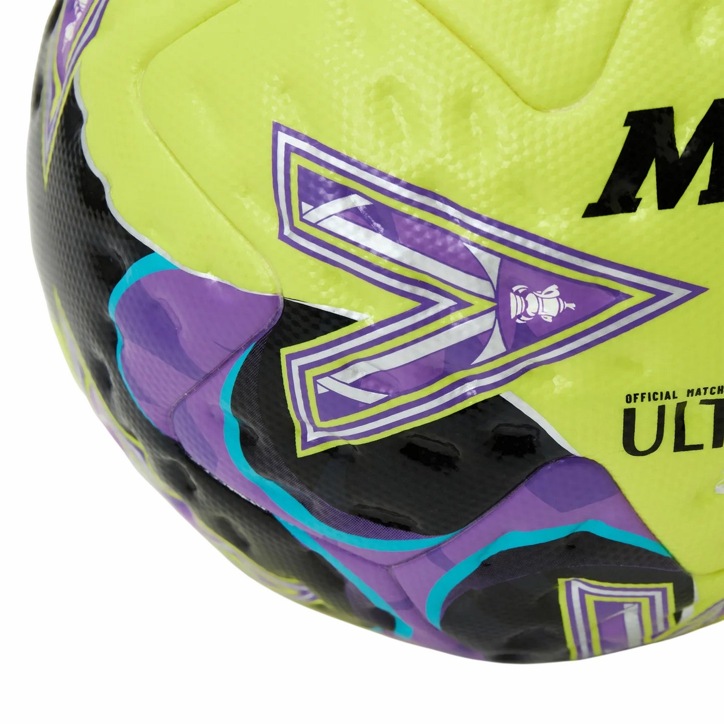 Lime-Purple - Side - Mitre Ultimax Pro Women's FA Cup Football