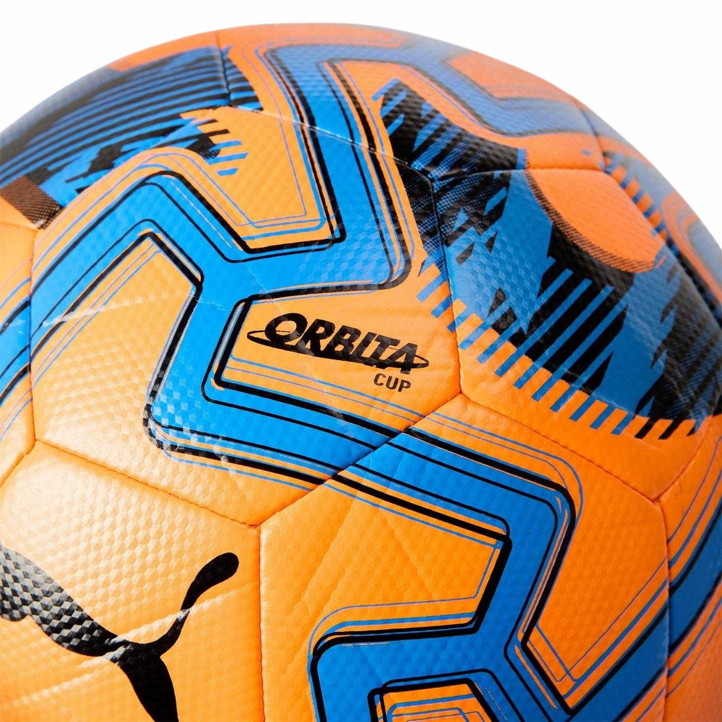 White-Green - Back - Puma Unisex Adult Geometric Pattern Match Football