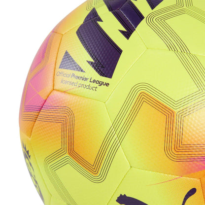 Yellow-Pink - Side - Puma Unisex Adult Geometric Pattern Match Football