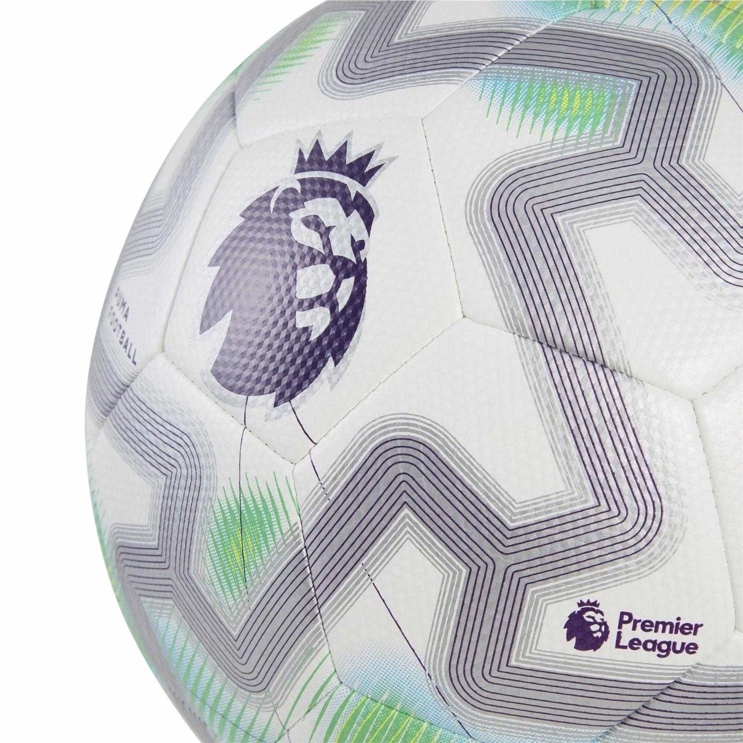 White-Purple - Front - Puma Unisex Adult Geometric Pattern Match Football